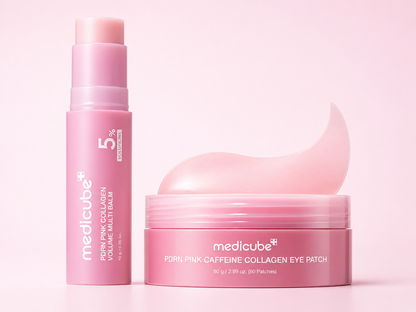 PDRN Pink Caffeine Collagen Eye Patches