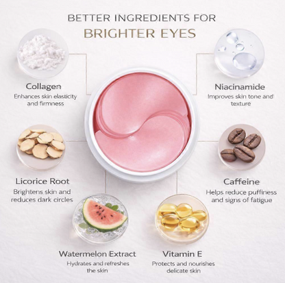 PDRN Pink Caffeine Collagen Eye Patches